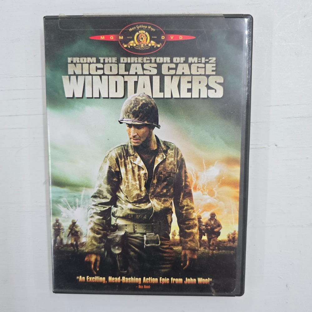 Windtalkers (DVD, 2002) WWII Historical Nicolas Cage Rated R